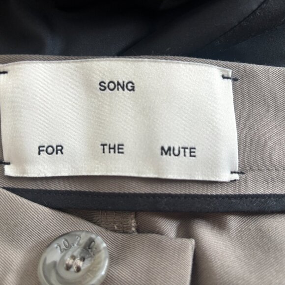 $995 - SONG FOR THE MUTE - 20.2 DJEBEL - Taupe Kick Crop Cargo Pant - EU46 US 29 - Picture 8 of 15